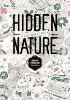 The Hidden Nature Coloring Poster